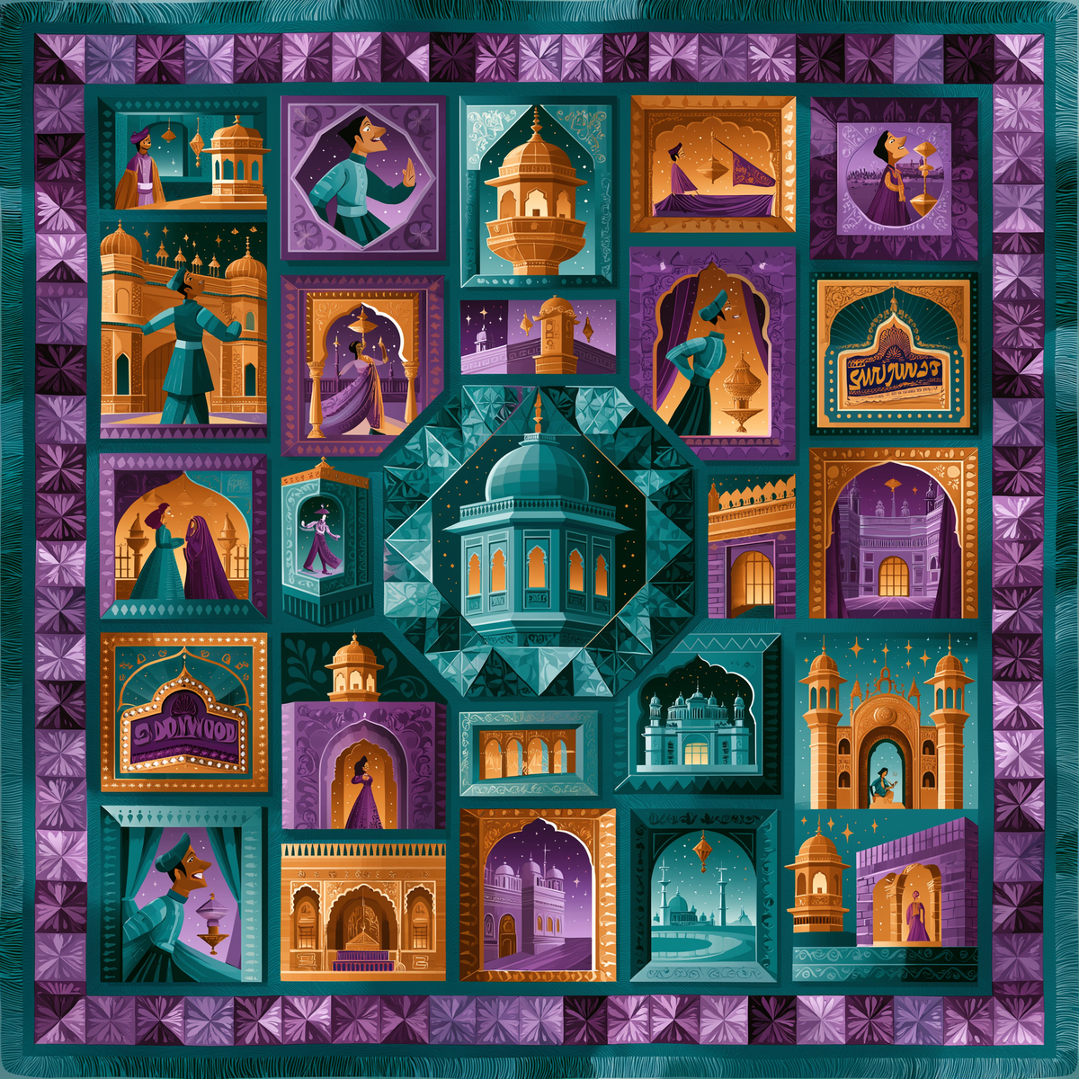 Bolly Kitsch Silk Twill Scarf – Edition II