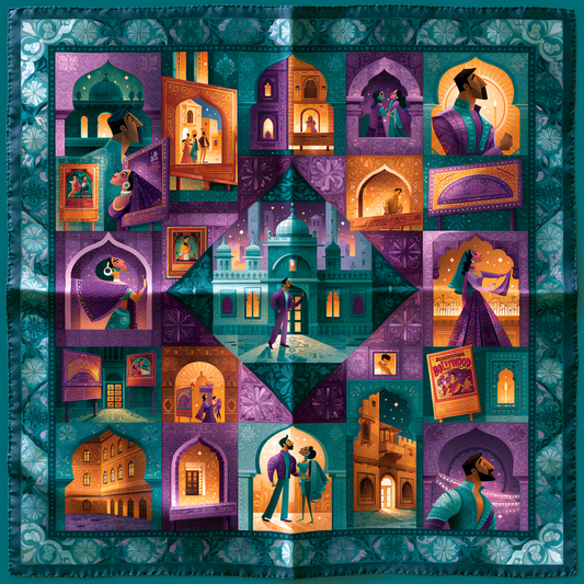 Bolly Kitsch Silk Twill Scarf – Edition V